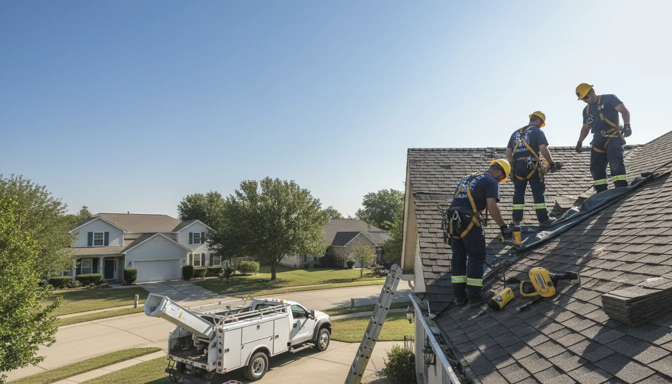 Emergency Roof Repair in Columbia, IL near me
